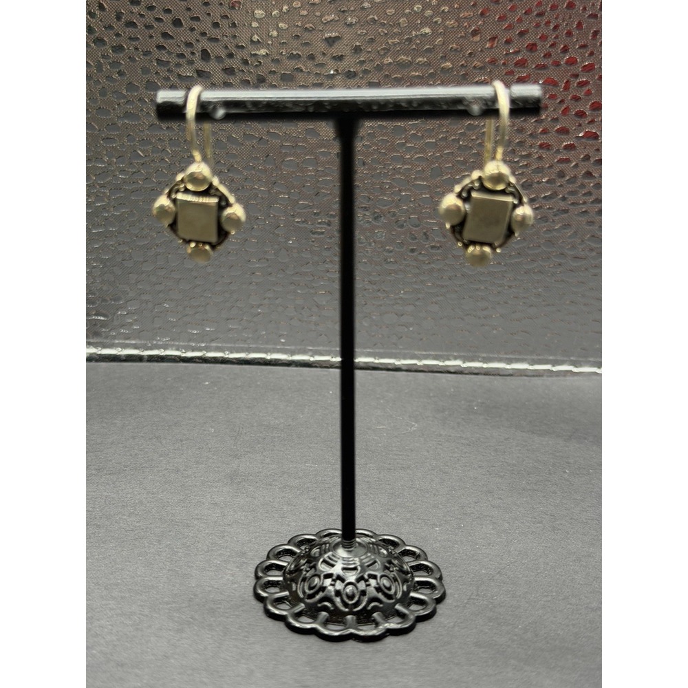 Vintage Sterling MCM Dangle Earrings 925 5 Grams J28